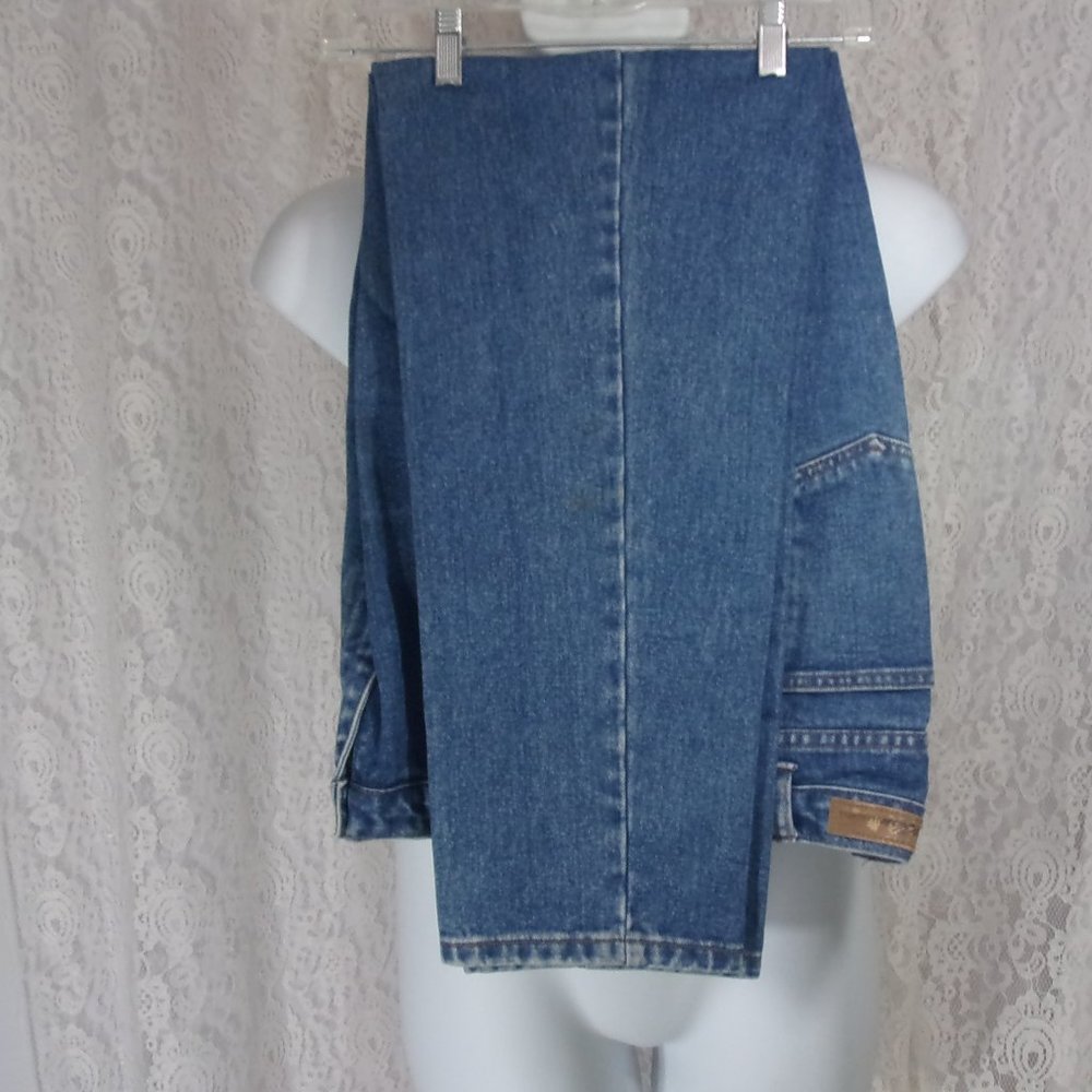 Bill Bass Vintage Easy Fit Denim Blue Jeans